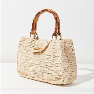 Urban Outfitters Straw Satchel